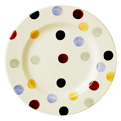 Emma Bridgewater Polka Dot Plate, Multi Emma Bridgewater Polka Dot Plate, Multi